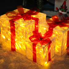 LED-Weihnachtsdeko 3-Set