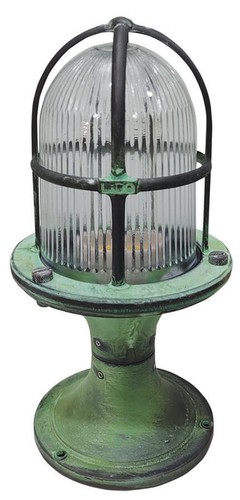 Außenlampe messing massiv - messing,