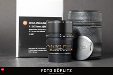 Leica M APO 75mm 2.0 asph. 11637 6bit vom 28.09.21 FOTO-GÖRLITZ Ankauf+Verkauf