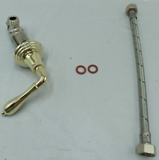 JADO Colonial Griff komplett COLD für 3-Loch Armatur Farbe Gold Massiv Ersatz