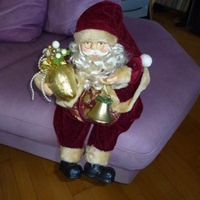 Kanten Hocker Weihnachstmann ca. 23 cm Figur Deko