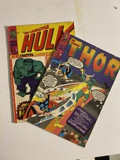 Thor Hulk Frankenstein Comic‘s Marvel Comics Deutsch 70er Jahre