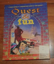 Quest & Fun - Kings Quest V - Larry 5 - Red Baron - PC CD-ROM - Sierra - Big Box