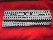 2x Lego® RC Grundplatte schwarz 24x6 Eisenbahn 60197 60198 ZUG