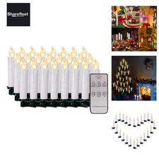 20/30/40/50/60 stk LED Kerzen