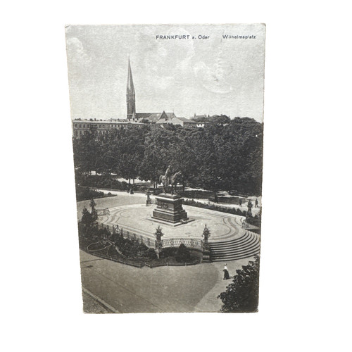 Postkarte frankfurt oder - frankfurt,