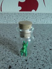 ~ Miniatur Figur Wetterfrosch im Glas ~