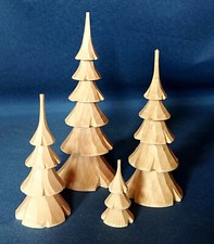 Baum Lindenholz geschnitzt für Pyramide Schwibbogen Weihnachtsberg Erzgebirge