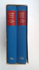 William Shakespeare - Werke in zwei Bänden (2 Bücher). Hrsg. Prof. Dr. L. L. Sch