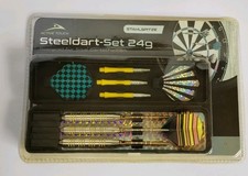 NEU Steeldart Set 3 pc Stück Steel Dartpfeile Active Touch 22g Stahlspitze +Box
