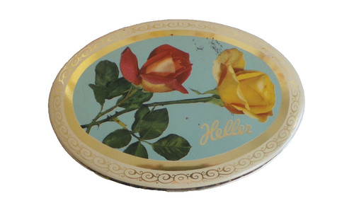 Alte heller wien blechdose - heller,