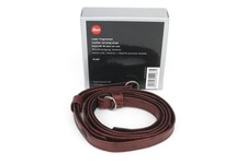 Leica Leder Tragriemen - ART 14 467 - Straußenprägung Kastanie *Fotofachhändler*