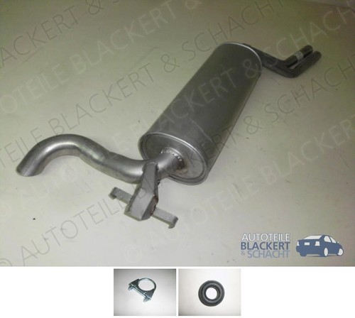 Auspuff endtopf anbauteile - auspuff, +