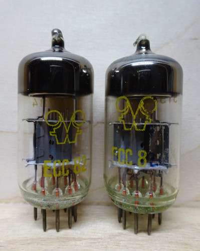 Pair rft ecc82 nos über - pair:, |