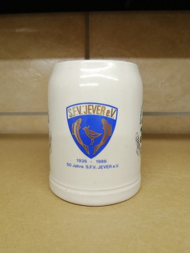 Jever bierkrug seidel - bierkrug, keramik