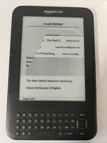 Amazon kindle d00901 - d00901, 3