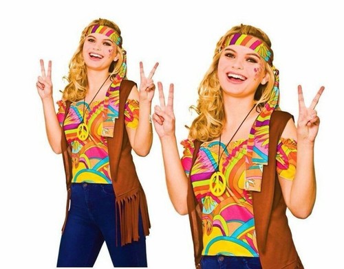 Hippie kit damen 60er - kit,
