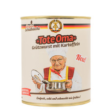 Original Schulküche - Tote Oma 800g (Grützwurst mit Kartoffeln)