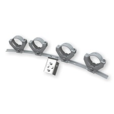 Gibertini Schielhalter 4-fach variabel 4,5°, Multifeedschiene für 4 LNBs