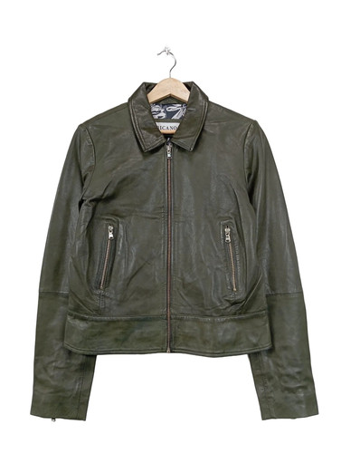 Ricano lederjacken khaki - lederjacken,