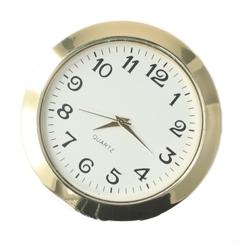 Runder quarz uhr - runder, quarz-uhr-einsatz,