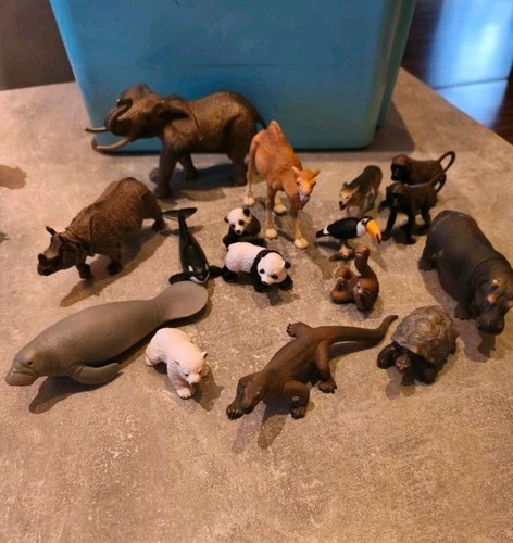 Verschiedene tier von schleich - tier,