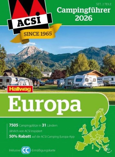 Acsi campingführer europa - campingführer,
