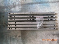 6 Schubladenschienen, Teleskopzüge für Schubladen, gebraucht