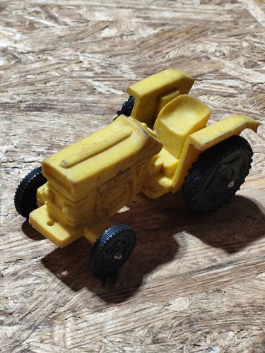 Traktor gelb kunststoff vinyl - gelb,