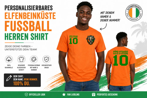Fußball afrika fan shirt - fußball,