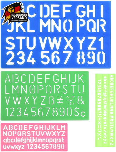 Buchstaben und - buchstaben-,