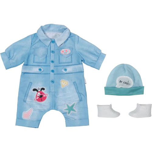 Zapf baby born - deluxe, jeans