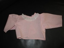 hübsche rosa-weiß gestreifte