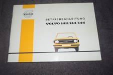 Betriebsanleitung Bedienungsanleitung Volvo 142/144/145 original 09/ 1972