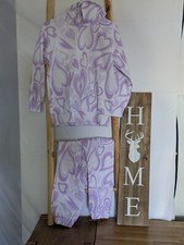 ❤️‍Mädchen Hausanzug / Trainingsanzug, violett-weiß, Größe 146❤️‍