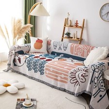 Single Sofa Cover Cotton Long