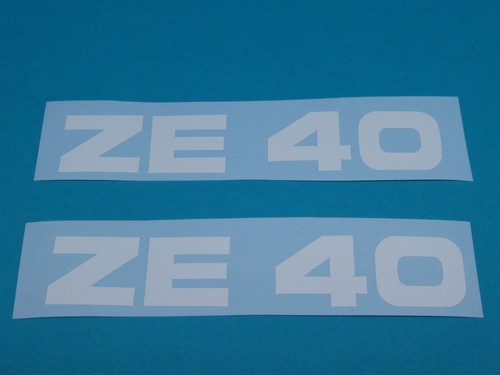 Zündapp aufkleber - ze, 40