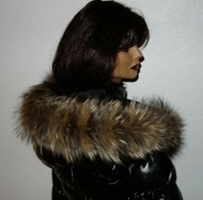 Kojoten Pelz Kapuze Kragen