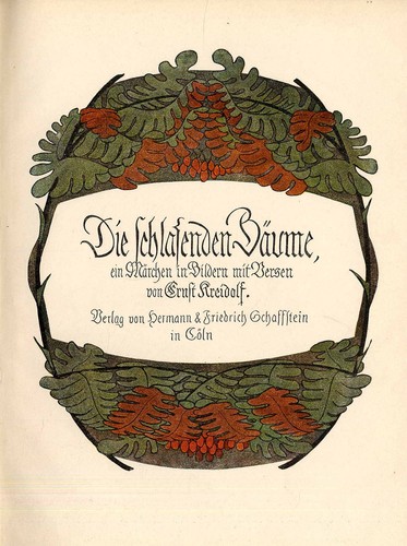 1920 kreidolf die - 1920, kreidolf:
