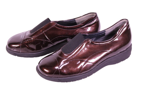 Fasan slipper schuhe lackleder - fasan,