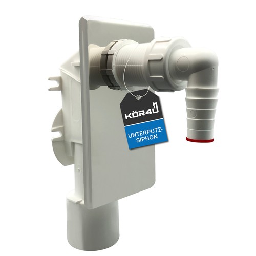 Kör4u unterputz siphon - siphon, für