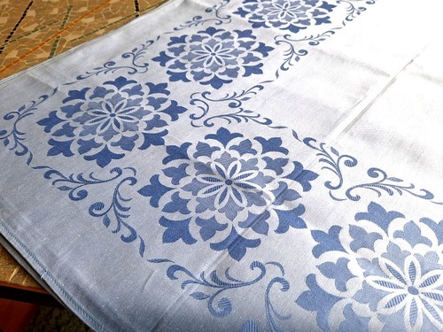 Mako damast tischdecke - damast,