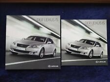 LEXUS IS 250 IS 220d IS F Prospekt 3.2009 + Preisliste