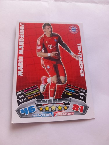 Match attax karte - attax, mario