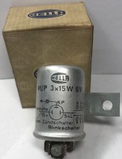 Hella 91/P3x15W6V Blinkerrelais Blinkschalter Relais Relay Relé Blinkergeber