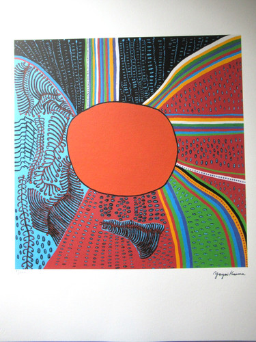 Yayoi kusama lithographie - kusama:,