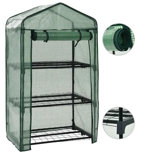 Mini gewächshaus stufig - mini, 3-stufig