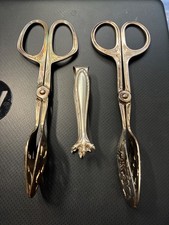 Zwei schöne alte, versilberte