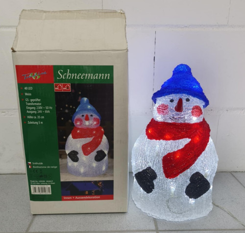 Led schneemann - schneemann,