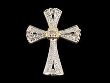 vintage Kreuz Anhänger